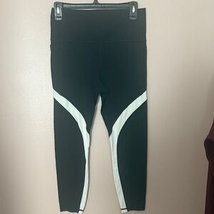 Athleta Black and White Leggings